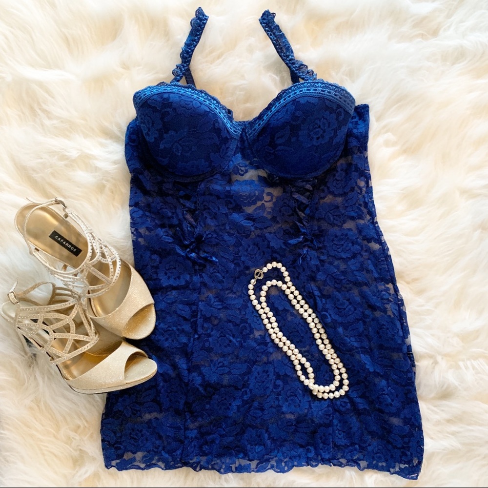 Gorgeous Royal Blue Intimate Set
